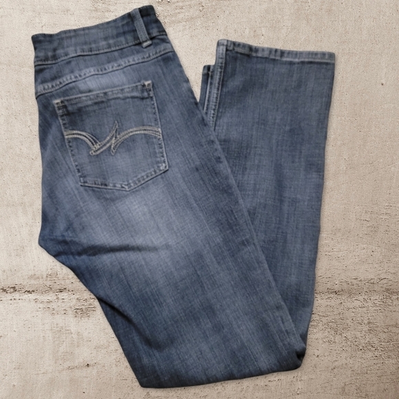 Wrangler straight leg denim jeans 7×32 - Picture 3 of 4